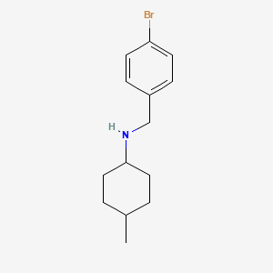 N-[(4-bromophenyl)methyl]-4-methylcyclohexan-1-amine