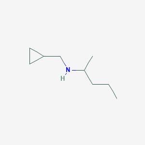(Cyclopropylmethyl)(pentan-2-yl)amine