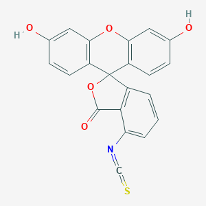 molecular formula C21H11NO5S B014615 Fluorescein 6-isothiocyanate CAS No. 18861-78-4