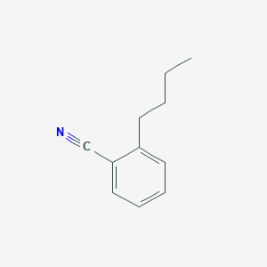 molecular formula C11H13N B14615026 2-Butylbenzonitrile CAS No. 57775-05-0