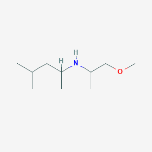 (1-Methoxypropan-2-yl)(4-methylpentan-2-yl)amine
