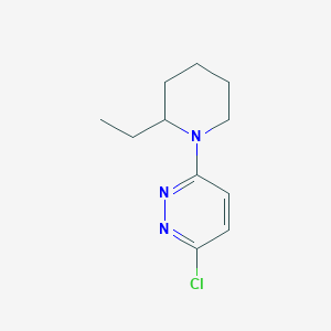 3-Chloro-6-(2-ethylpiperidin-1-yl)pyridazine