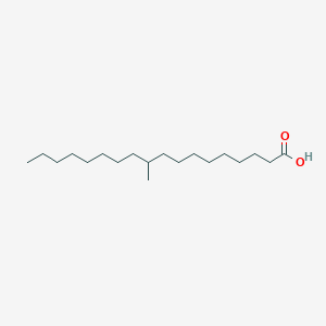 molecular formula C19H38O2 B146152 结核菌脂酸 CAS No. 542-47-2