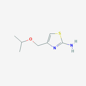 4-[(Propan-2-yloxy)methyl]-1,3-thiazol-2-amine