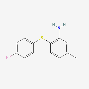 2-(4-Fluoro-phenylsulfanyl)-5-methyl-phenylamine