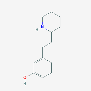 3-(2-Piperidin-2-ylethyl)phenol