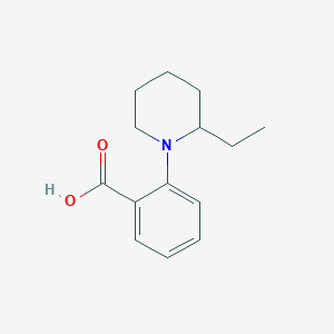 2-(2-Ethylpiperidin-1-yl)benzoic acid