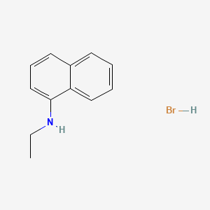 molecular formula C12H14BrN B1461567 N-Ethyl-1-naphthylamine Hydrobromide CAS No. 36966-04-8