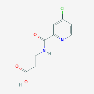 molecular formula C9H9ClN2O3 B1461571 3-(4-Chloropicolinamido)propanoic acid CAS No. 1154331-87-9