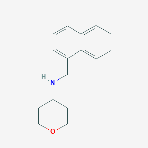 N-[(Naphthalen-1-yl)methyl]oxan-4-amine