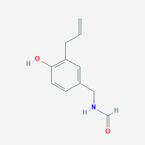 molecular formula C11H13NO2 B1461579 (3-Allyl-4-hydroxybenzyl)formamide CAS No. 1201633-41-1