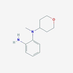 N1-methyl-N1-(oxan-4-yl)benzene-1,2-diamine