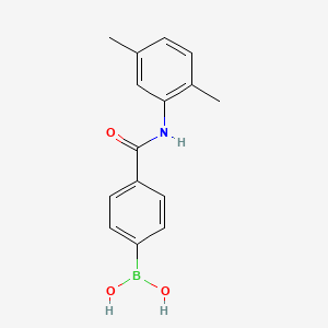 molecular formula C15H16BNO3 B1461597 4-(2,5-Dimethylphenylcarbamoyl)phenylboronic acid CAS No. 913835-40-2