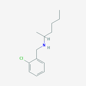 [(2-Chlorophenyl)methyl](hexan-2-yl)amine