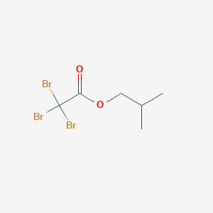 molecular formula C6H9Br3O2 B14616047 Acetic acid, tribromo, 2-methylpropyl ester CAS No. 59956-62-6