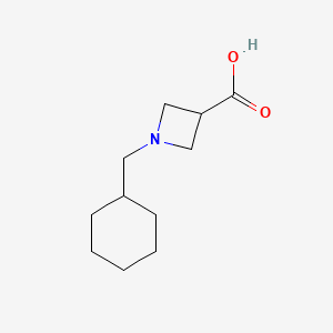 1-(Cyclohexylmethyl)azetidine-3-carboxylic acid