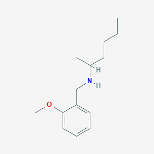 (Hexan-2-yl)[(2-methoxyphenyl)methyl]amine