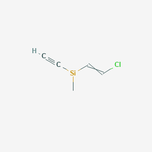 molecular formula C5H6ClSi B14616357 CID 78070484 