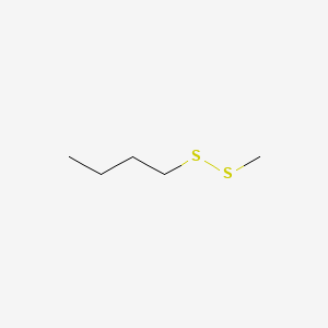 molecular formula C5H12S2 B14616655 Methyl butyl disulfide CAS No. 60779-24-0