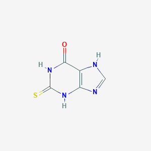 molecular formula C5H4N4OS B146167 2-Thioxanthine CAS No. 2487-40-3