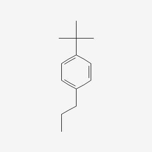 molecular formula C13H20 B14616721 1-Tert-butyl-4-propylbenzene CAS No. 58567-80-9
