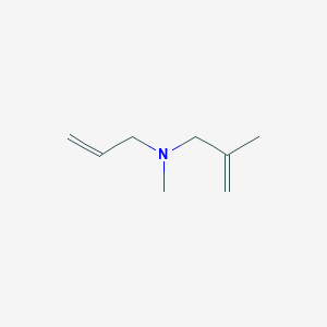 molecular formula C8H15N B14616725 N,2-Dimethyl-N-(prop-2-en-1-yl)prop-2-en-1-amine CAS No. 59013-20-6