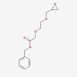 molecular formula C14H18O5 B1461674 (2-Oxiranylmethoxyethoxy)-acetic acid benzyl ester CAS No. 909570-36-1