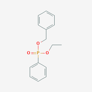 molecular formula C15H17O3P B14617012 Benzyl ethyl phenylphosphonate CAS No. 60051-31-2
