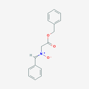 molecular formula C16H15NO3 B14617033 N-[2-(Benzyloxy)-2-oxoethyl](phenyl)methanimine N-oxide CAS No. 58581-42-3