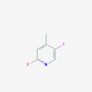 2-Fluoro-5-iodo-4-methylpyridine
