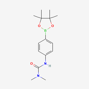 1,1-Dimethyl-3-(4-(4,4,5,5-tetramethyl-1,3,2-dioxaborolan-2-yl)phenyl)urea