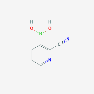 (2-Cyanopyridin-3-yl)boronic acid