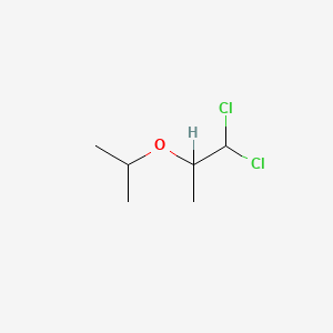 molecular formula C6H12Cl2O B14617138 Dichlorodiisopropylether CAS No. 59308-48-4