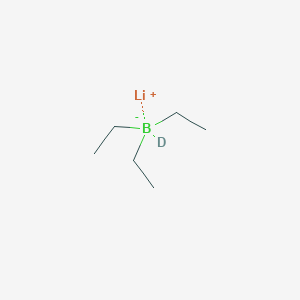 molecular formula C6H16BLi B146174 Lithium triethyl(2H)hydroborate(1-) CAS No. 74540-86-6