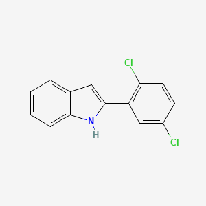 2-(2,5-dichlorophenyl)-1H-indole