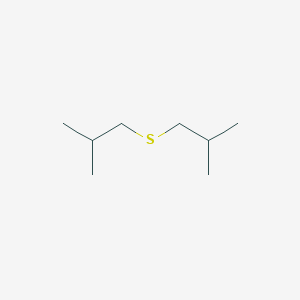 molecular formula C8H18S B146175 Isobutyl sulfide CAS No. 592-65-4
