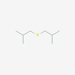 molecular formula C8H18S B146175 Isobutylsulfide CAS No. 592-65-4