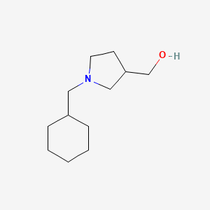 [1-(Cyclohexylmethyl)pyrrolidin-3-yl]methanol