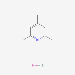 molecular formula C8H12FN B1461758 Hydrogen fluoridecollidine CAS No. 45725-47-1