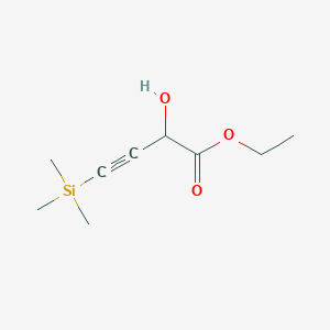Ethyl 2-Hydroxy-4-(trimethylsilyl)-3-butynoate