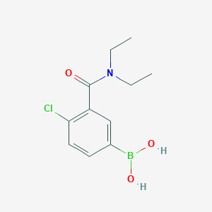 4-Chloro-3-(N,N-diethylcarbamoyl)phenylboronic acid