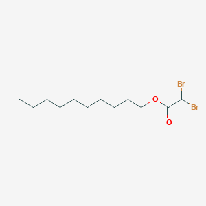 molecular formula C12H22Br2O2 B14617706 Decyl dibromoacetate CAS No. 59956-60-4