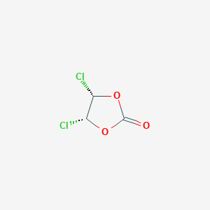 molecular formula C3H2Cl2O3 B146178 (4S,5R)-4,5-dichloro-1,3-dioxolan-2-one CAS No. 127213-84-7