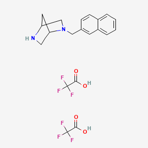 2-Naphthalen-2-yl-methyl-2,5-diazabicyclo[2.2.1]heptane ditrifluoroacetate