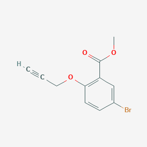 Methyl 5-bromo-2-(2-propynyloxy)benzenecarboxylate