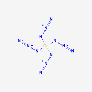 molecular formula GeN12 B14617891 Tetraazidogermane CAS No. 57980-16-2