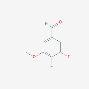 B1461799 3,4-Difluoro-5-methoxybenzaldehyde CAS No. 881190-46-1