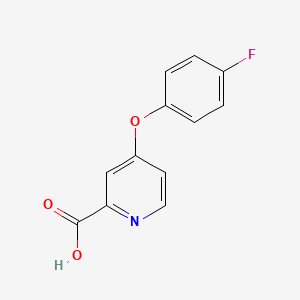 4-(4-Fluorophenoxy)pyridine-2-carboxylic acid