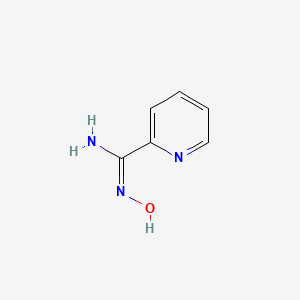 molecular formula C6H7N3O B1461833 N'-hydroxypyridine-2-carboximidamide CAS No. 1217430-03-9