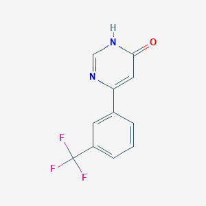 6-[3-(Trifluoromethyl)phenyl]-4-pyrimidinol